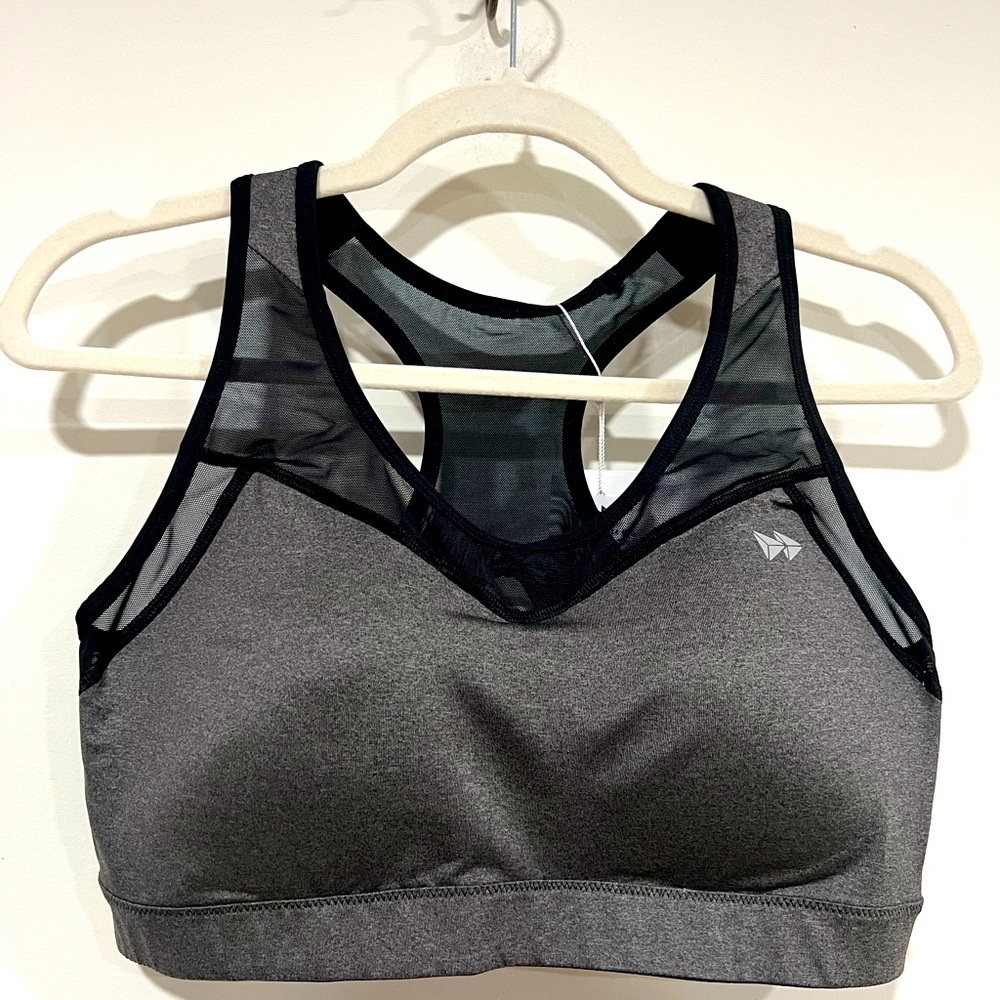 Yvette Shift Racerback Mesh Padded Running Bra